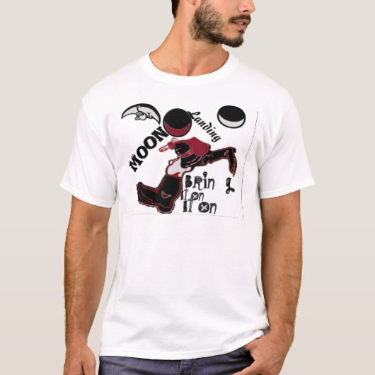 Bring It On - Christmas & よくはしゃぐ宇宙Mashup Tシャツ (正面)