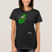 Bring Luck on St Patrick Day Leprechaun Tシャツ (正面)
