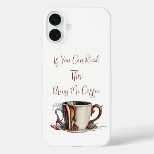 Bring me coffee cover Case-Mate iPhoneケース (裏面)