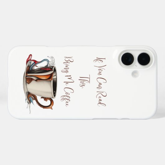 Bring me coffee cover Case-Mate iPhoneケース (裏面 (横))