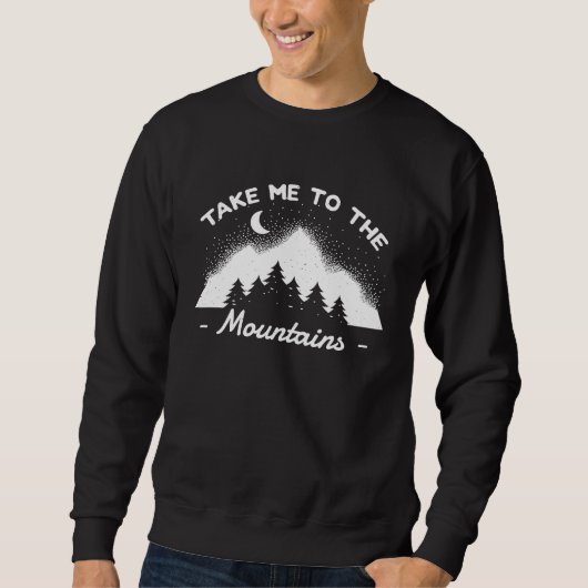 Bring Me In The Mountains  Outdoor Graphic スウェットシャツ (正面)