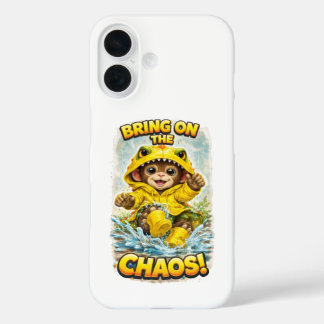 Bring on the Chaos iPhone Case Cute Dino 16ケース