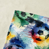 Bring Soccer Spirit to Your Designs ビーチタオル (インサイチュ)
