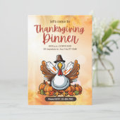 Bring Together Loved Ones with Autumn Warmth 招待状 (スタンド正面)