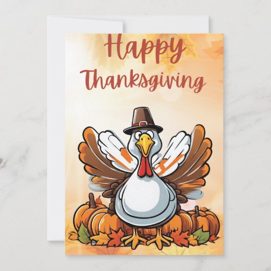 Bring Together Loved Ones with Autumn Warmth 招待状 (裏面)