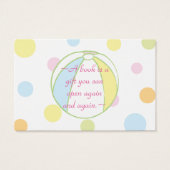 BringABookカード挿入ベビービーチボール (裏面)