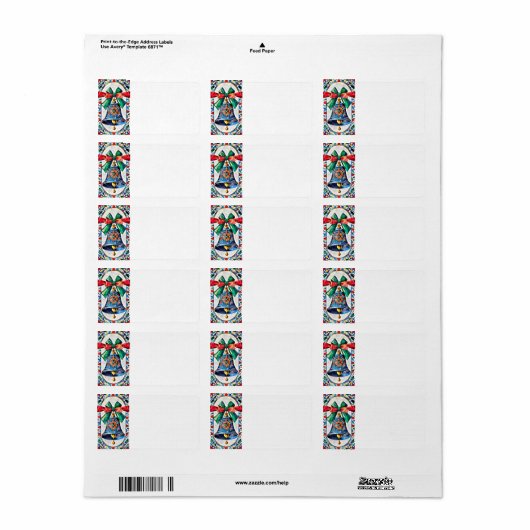 Bringing Holiday Cheer to the Workplace ラベル (フルシート)