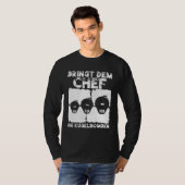 Bringt dem Chef die Kugelbomben  Pyrotechnician Py Tシャツ (正面フル)