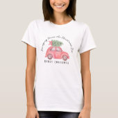 Brining Home The Christmas Tree Women's T-Shirt Tシャツ (正面)
