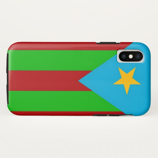 Brio flag phone Case-Mate iPhoneケース (裏面(横))