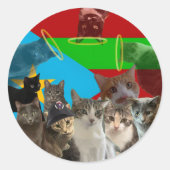 Brio Group Logo Sticker (Alpha version) ラウンドシール (正面)