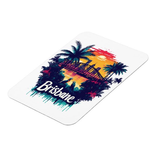 Brisbane マグネット (左側)