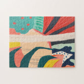 Brisbane Australia Graffiti Street Art Mural ジグソーパズル (横)