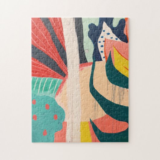 Brisbane Australia Graffiti Street Art Mural ジグソーパズル (縦)