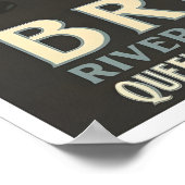 Brisbane Print Australia Travel Poster Australian ポスター (角)