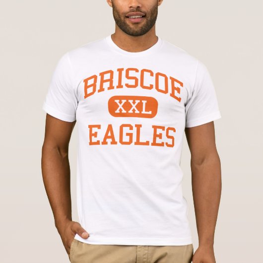 Briscoe -ワシ-後輩-リッチモンドテキサス州 tシャツ (正面)
