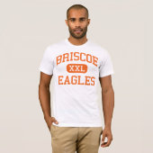 Briscoe -ワシ-後輩-リッチモンドテキサス州 tシャツ (正面フル)