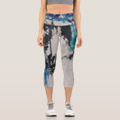Brise Capris taille haute カプリレギンス (正面)