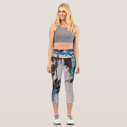 Brise Capris taille haute カプリレギンス (正面)
