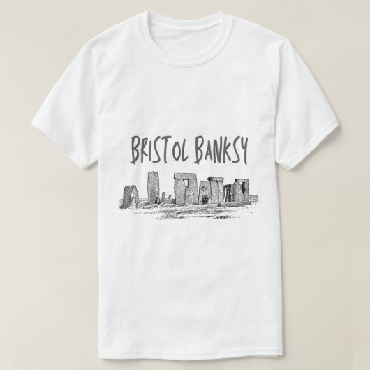 Bristol Banksy, Bristol Banksy Graphic, Gift Of Tシャツ (デザイン正面)