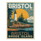 Bristol, Rhode Island, USA ポスター (正面)