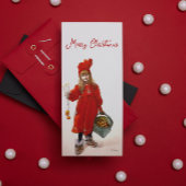 Brita as Iduna Carl Larssonヴィンテージアートクリスマス シーズンカード
