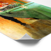 Brita at the Piano by Carl Larssonヴィンテージ・アート ポスター (角)