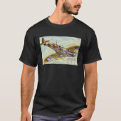 Britain s New Spitfire Mechanical Artwork Tシャツ (正面)