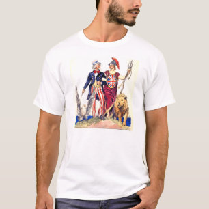 Britanniaおよび米国市民 Tシャツ