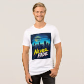 Brite-T ネバー・フェード 0018871 トライブレンドTシャツ (正面全面)