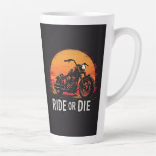 Brite-T バイク乗りは死ぬまで 0019613 カフェラテマグ