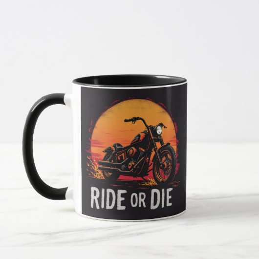 Brite-T バイク乗り必携 0019613 マグカップ (左)