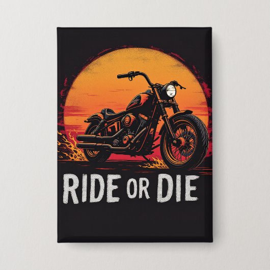 Brite-T バイク乗り必携 0019613 缶バッジ (正面)