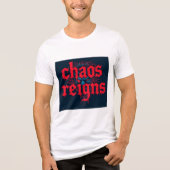 Brite-T Chaos Reigns 0018758 トライブレンドTシャツ (正面)