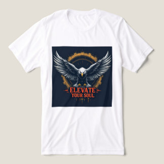 Brite-T Elevate Your Soul Soaring Eagle 0019257 トライブレンドTシャツ