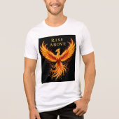 Brite-T Fire Bird Rise Above 0019595 トライブレンドTシャツ (正面)