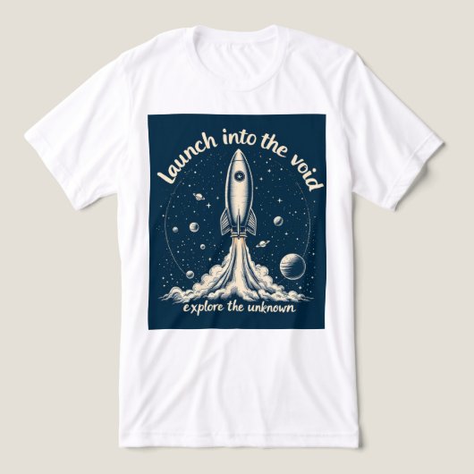 Brite-T Launch Into The Void 0018979 トライブレンドTシャツ (デザイン正面)