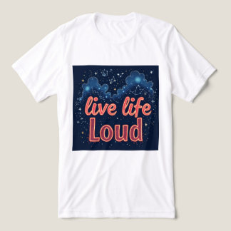 Brite-T Live Life Loud 0018992 トライブレンドTシャツ