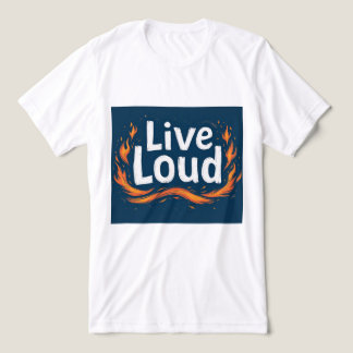 Brite-T Live Loud 0018921 トライブレンドTシャツ