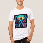 Brite-T Robot Strong 0018898 トライブレンドTシャツ (正面)
