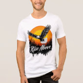 Brite-T Soaring Eagle Rise Above 0019572 トライブレンドTシャツ (正面)