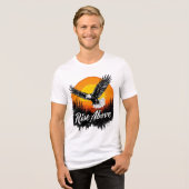 Brite-T Soaring Eagle Rise Above 0019572 トライブレンドTシャツ (正面全面)