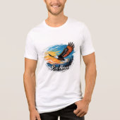 Brite-T Soaring Eagle Rise Above 0019620 トライブレンドTシャツ (正面)