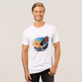 Brite-T Soaring Eagle Rise Above 0019620 トライブレンドTシャツ (正面全面)