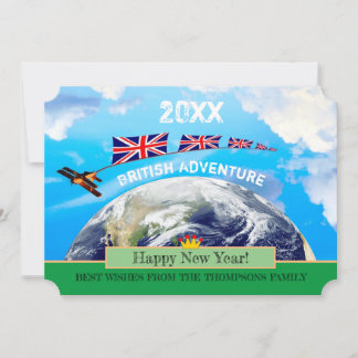 British Adventure, Happy New Year Card, Earth シーズンカード
