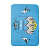 British Beach Floor バスマット (正面縦)