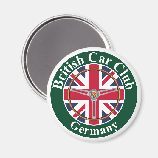 British Car Club Magnet マグネット (正面/裏面)