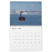British Columbia Canada 2026 Calendar カレンダー (2月 2026)