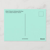 British Columbia Parliament Buildings Canada ポストカード (裏面)