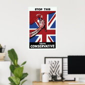 British Conservative Party Election Poster Sto ポスター (ホームオフィス)